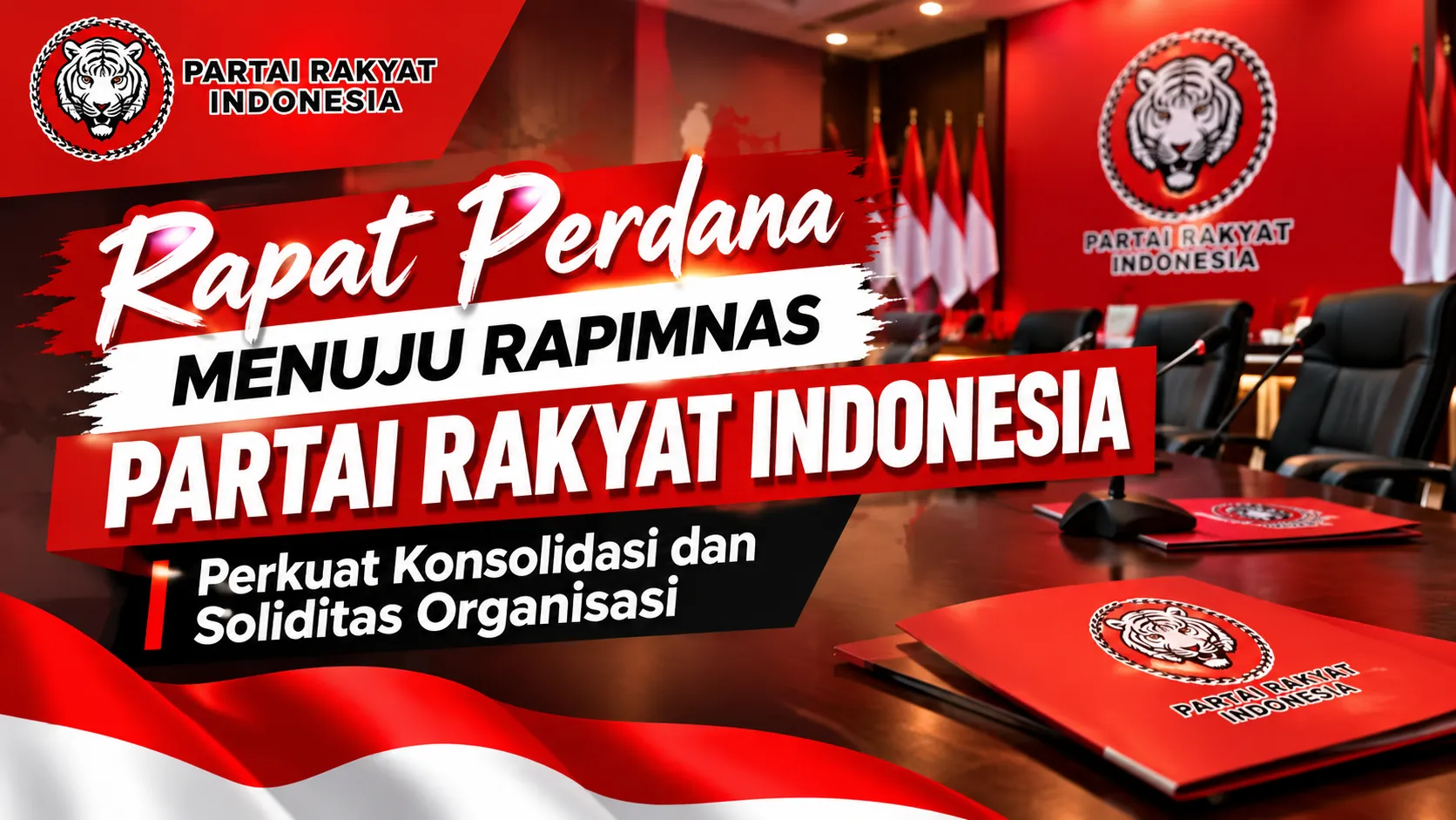 Rapat Perdana Menuju Rapimnas, Partai Rakyat Indonesia Perkuat Konsolidasi dan Soliditas Organisasi