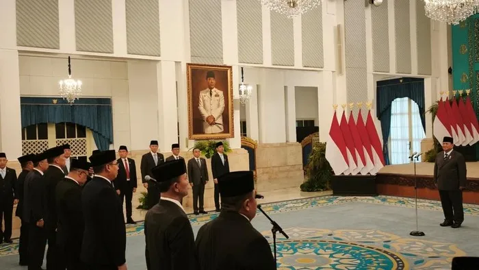 Prabowo Lantik Letjen TNI Kristomei Sianturi sebagai Kepala BNPB, Gantikan Suharyanto